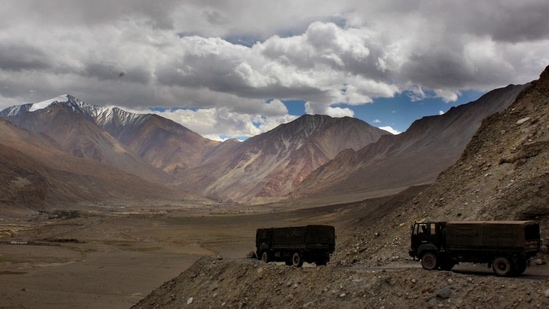 The people described the recent drawdown of Indian and Chinese forces on the northern and southern banks of Pangong Lake as a “good beginning” but cautioned that more needs to be done to address several other friction points on the Line of Actual Control.(AP) The people described the recent drawdown of Indian and Chinese forces on the northern and southern banks of Pangong Lake as a “good beginning” but cautioned that more needs to be done to address several other friction points on the Line of Actual Control.(AP)