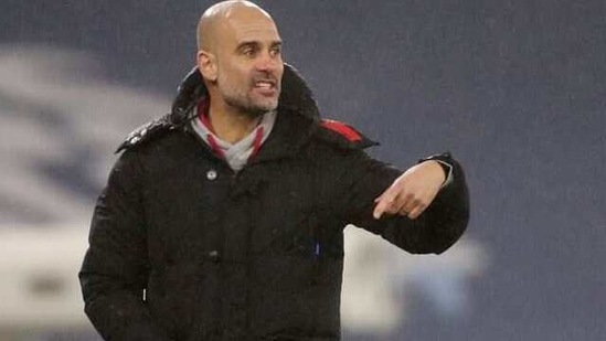 FILE PHOTO: Manchester City manager Pep Guardiola(REUTERS)