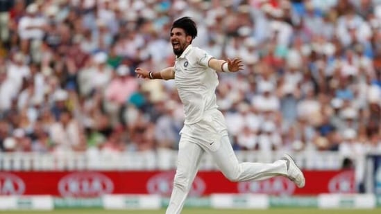 India's Ishant Sharma celebrates. File(Action Images via Reuters)