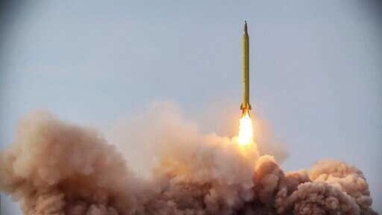 In this file photo released Jan. 16, 2021, by the Iranian Revolutionary Guard, a missile is launched in a drill in Iran (AP) In this file photo released Jan. 16, 2021, by the Iranian Revolutionary Guard, a missile is launched in a drill in Iran (AP)
