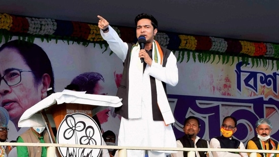 Trinamool Congress (TMC) leader Abhishek Banerjee. (PTI) Trinamool Congress (TMC) leader Abhishek Banerjee. (PTI)