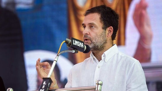 Congress leader Rahul Gandhi(PTI) Congress leader Rahul Gandhi(PTI)