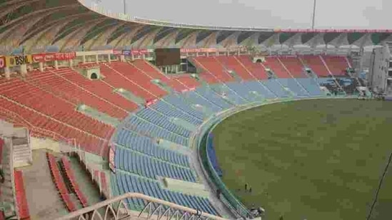 Lucknow's Ekana stadium (HT)