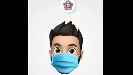 “A mask saves a lot more than just your money!” reads the caption shared alongside the post.(Instagram/@mumbaipolice) “A mask saves a lot more than just your money!” reads the caption shared alongside the post.(Instagram/@mumbaipolice)