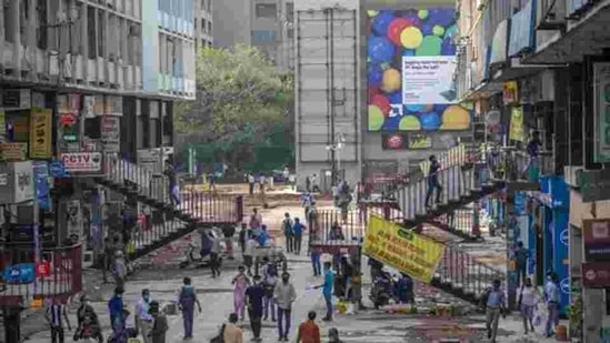 India’s GDP contracted by 23.9 per cent year-on-year in the April-June quarter, following the economic impact of the nationwide lockdown measures, which were in place from late March until a phased lifting of restrictions began in June. (Bloomberg file photo. Representative image) India’s GDP contracted by 23.9 per cent year-on-year in the April-June quarter, following the economic impact of the nationwide lockdown measures, which were in place from late March until a phased lifting of restrictions began in June. (Bloomberg file photo. Representative image)