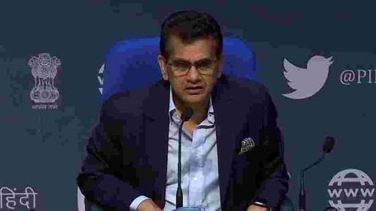 Niti Aayog CEO Amitabh Kant.(ANI) Niti Aayog CEO Amitabh Kant.(ANI)