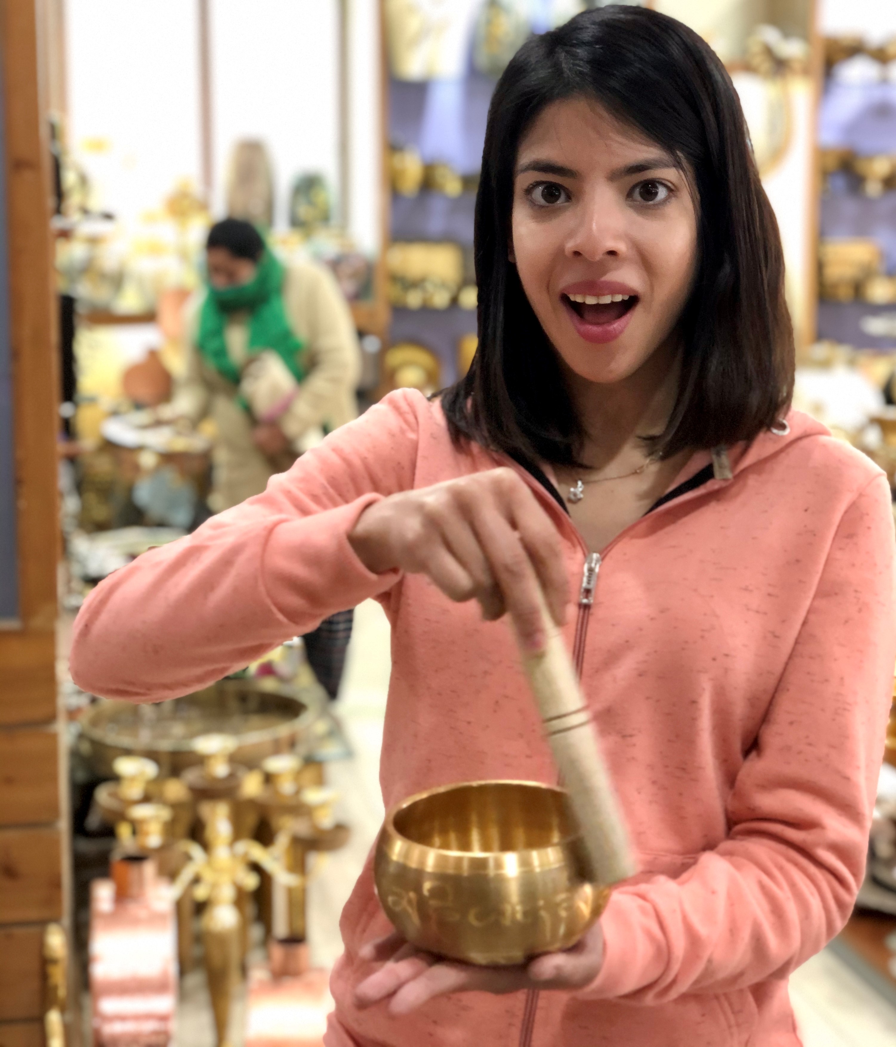 Rumana during a shopping session in Moradabad. (Sourced) Rumana during a shopping session in Moradabad. (Sourced)