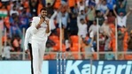 Axar Patel celebrates the dismissal during day one of the 3rd Test Match against England in Ahmedabad(BCCI/Twitter) Axar Patel celebrates the dismissal during day one of the 3rd Test Match against England in Ahmedabad(BCCI/Twitter)