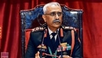 Indian Army chief General Manoj Mukund Naravane addressing a press conference. (PTI) Indian Army chief General Manoj Mukund Naravane addressing a press conference. (PTI)