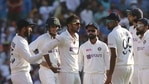 Axar Patel celebrates with R Ashwin other Indian cricketers(BCCI) Axar Patel celebrates with R Ashwin other Indian cricketers(BCCI)