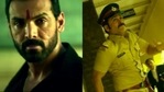 John Abraham and Emraan Hashmi in Mumbai Saga teaser. John Abraham and Emraan Hashmi in Mumbai Saga teaser.