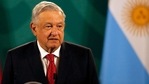 Mexican President Andrés Manuel López Obrador gives his daily, morning press conference at the National Palace in Mexico City.(AP) Mexican President Andrés Manuel López Obrador gives his daily, morning press conference at the National Palace in Mexico City.(AP)