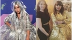 Arshi Khan's look at the Bigg Boss 14 after-party seemed to have been inspired by Lady Gaga's at the MTV VMAs 2020. Arshi Khan's look at the Bigg Boss 14 after-party seemed to have been inspired by Lady Gaga's at the MTV VMAs 2020.