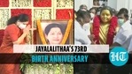 PM Modi, Tamil Nadu CM, Sasikala remember Jayalalithaa on her birth anniversary PM Modi, Tamil Nadu CM, Sasikala remember Jayalalithaa on her birth anniversary