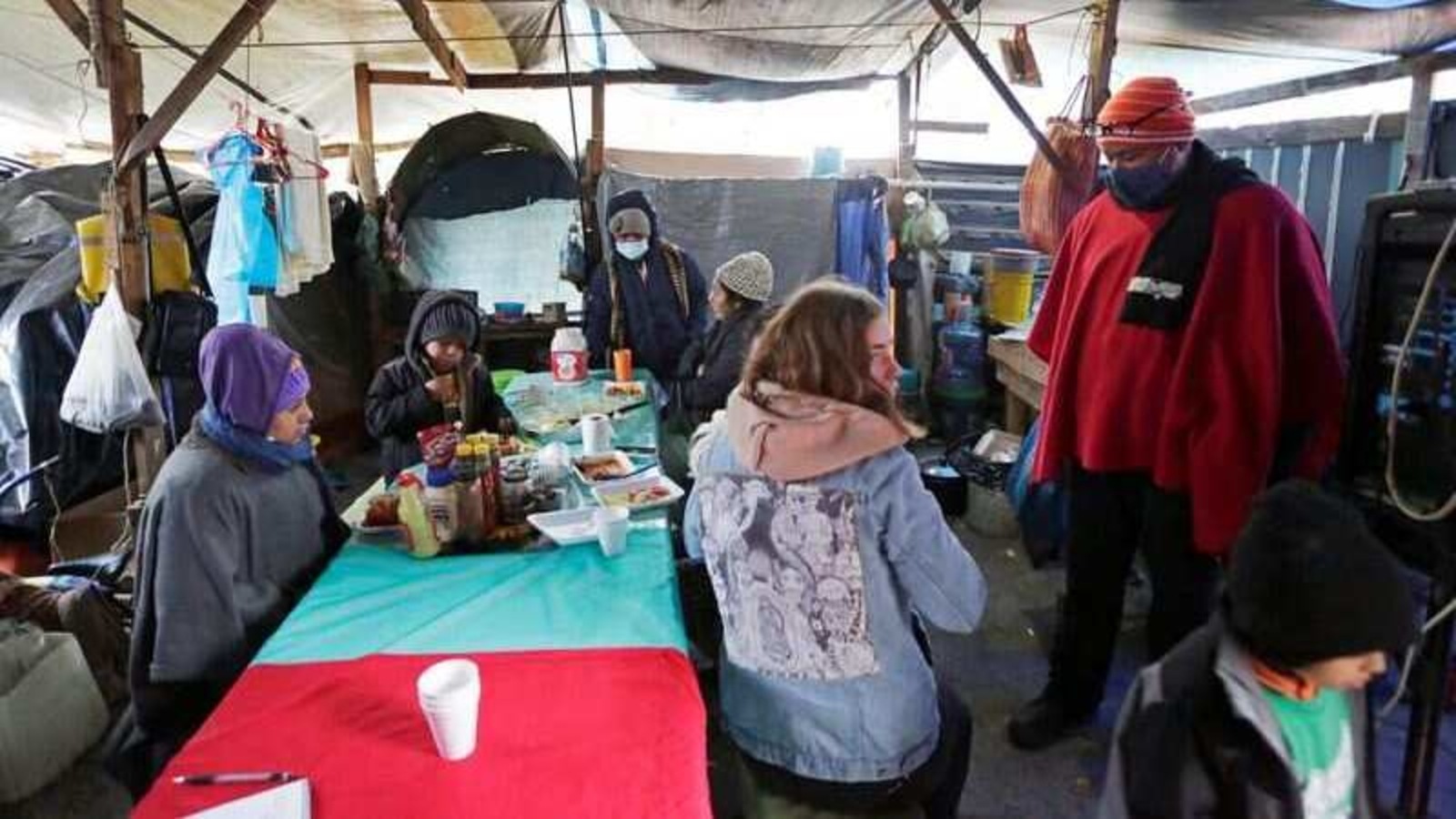 US to admit asylum seekers from hard-hit camp at Texas ...
