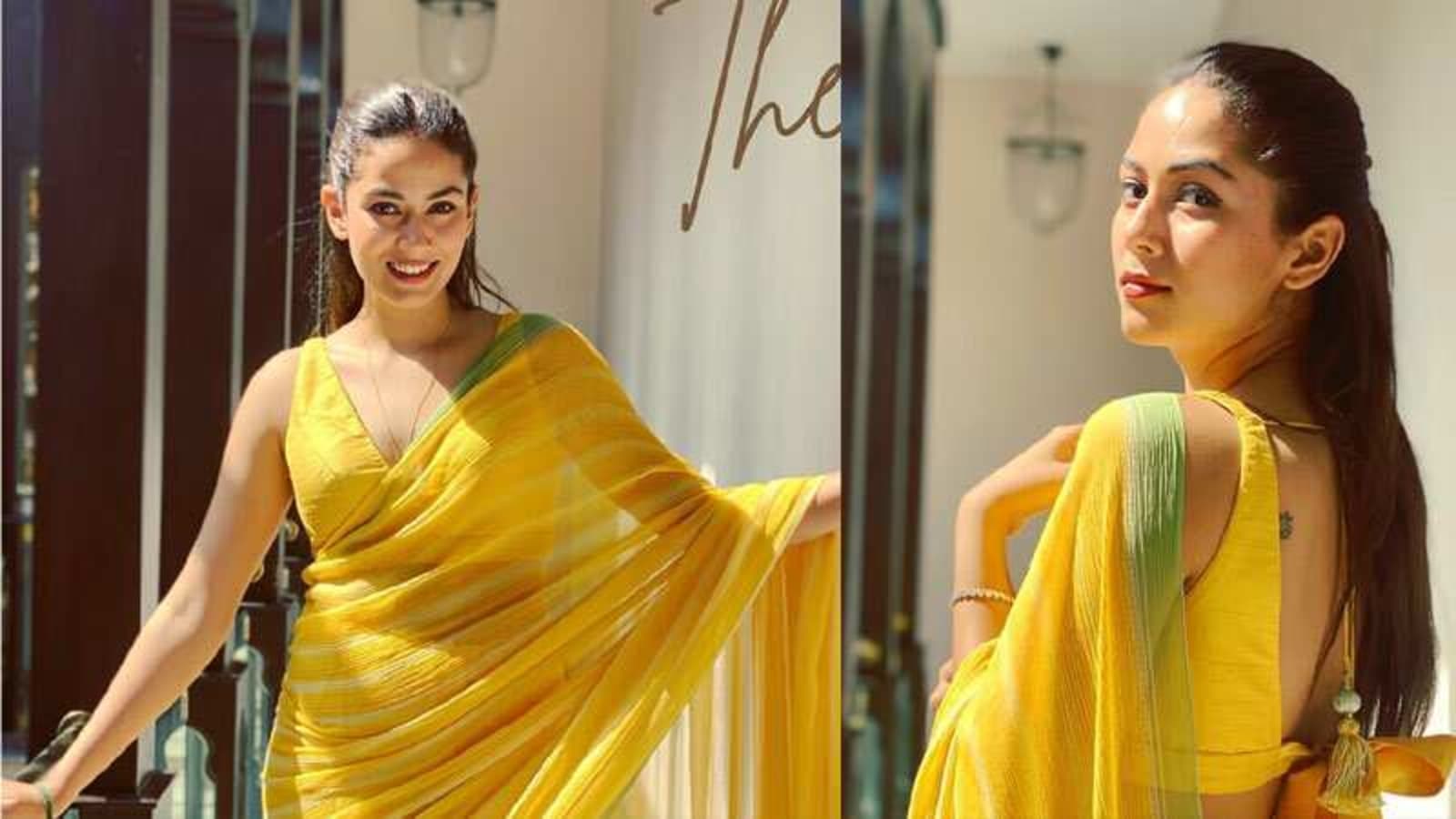 Mira Rajput Looks Stunning In Sari In One Of Her Best Photoshoots