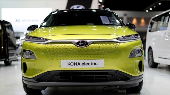  The Hyundai Kona recall is one of the first mass battery pack replacements conducted by a major automaker.. REUTERS/Jorge Silva/File Photo(REUTERS)