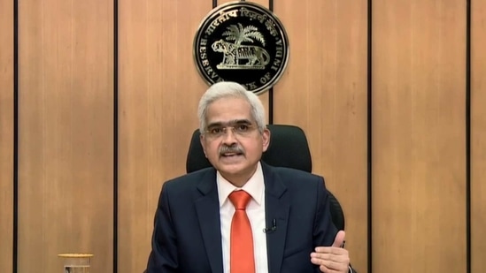 RBI Governor Shaktikanta Das addressing an online session in Mumbai on Friday. (ANI/ File Photo) RBI Governor Shaktikanta Das addressing an online session in Mumbai on Friday. (ANI/ File Photo)