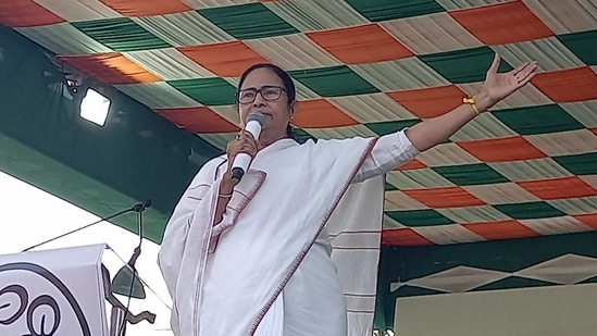 Banerjee also alleged that female BJP workers were not safe in the party. “Women in BJP are not safe. Don’t send your daughters to BJP. Many are keeping quiet as they can’t say anything.(ANI Photo)