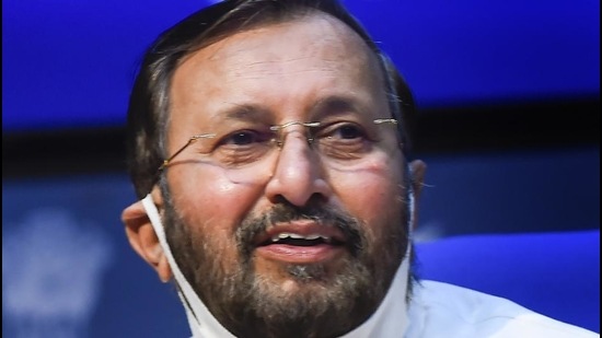 Union Information and Broadcasting Minister Prakash Javadekar. (PTI)