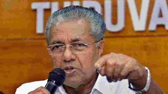File photo: Kerala chief minister Pinarayi Vijayan's letter objected to Karnataka's requirement for mandatory Covid-19 negative tests from visitors. (HT_PRINT) File photo: Kerala chief minister Pinarayi Vijayan's letter objected to Karnataka's requirement for mandatory Covid-19 negative tests from visitors. (HT_PRINT)