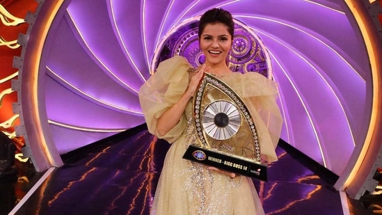 Rubina Dilaik won Bigg Boss 14 on Sunday.