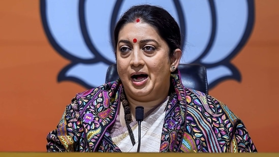 Union minister Smriti Irani slammed Rahul Gandhi for his remarks at a rally in Kerala. (PTI File ) Union minister Smriti Irani slammed Rahul Gandhi for his remarks at a rally in Kerala. (PTI File )