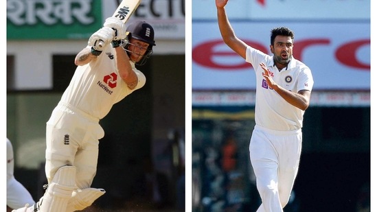 Ben Stokes and R Ashwin.
