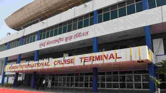 The Mumbai Port Trust will complete the Mumbai International Cruise Terminal project by the end of this year. (HT PHOTO). The Mumbai Port Trust will complete the Mumbai International Cruise Terminal project by the end of this year. (HT PHOTO).