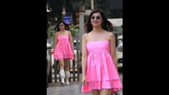 Divya Khosla Kumar opts for a bubblepink summer dress (Photo: Instagram/DivyaKhoslaKumar) Divya Khosla Kumar opts for a bubblepink summer dress (Photo: Instagram/DivyaKhoslaKumar)