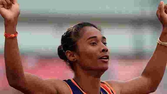 File image of Hima Das.(Getty Images for IAAF)