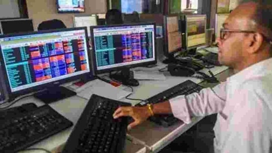 HDFC Bank was the top gainer in the Sensex pack, rising around 3 per cent, followed by Bajaj Finance, SBI, Axis Bank, HDFC and Reliance Industries.(PTI)