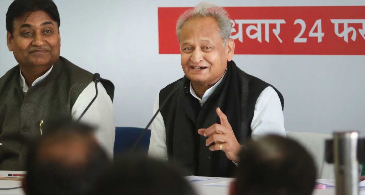 Rajasthan CM Ashok Gehlot. (HT Photo) Rajasthan CM Ashok Gehlot. (HT Photo)