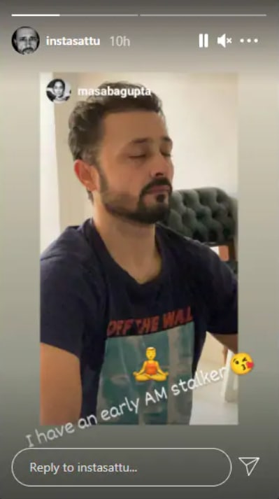 Satyadeep Misra's Instagram story.