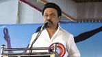 DMK chief MK Stalin addresses during a public rally, in Madurai.(ANI Photo) DMK chief MK Stalin addresses during a public rally, in Madurai.(ANI Photo)