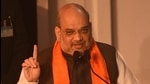 Union home minister Amit Shah. (Samir Jana/HT Photo) Union home minister Amit Shah. (Samir Jana/HT Photo)