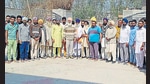 The gram sabha also passed resolution against transferring the land to the government. (HT PHOTO) The gram sabha also passed resolution against transferring the land to the government. (HT PHOTO)