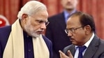 NSA Ajit Doval led the back-channel negotiations with his Pakistani counterpart that led to joint statement by the Indian defence ministry and the Pak military (PTI) NSA Ajit Doval led the back-channel negotiations with his Pakistani counterpart that led to joint statement by the Indian defence ministry and the Pak military (PTI)