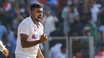 Indian bowler R Ashwin celebrates(PTI) Indian bowler R Ashwin celebrates(PTI)