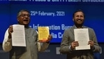Union minister Ravi Shankar Prasad and Prakash Javadekar.(HT photo) Union minister Ravi Shankar Prasad and Prakash Javadekar.(HT photo)