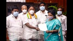 By toppling a Congress government in Puducherry, the BJP has sent a message to neighbouring Tamil Nadu, where it is contesting the assembly elections with the ruling All India Anna Dravida Munnetra Kazhagam, that the Congress is a greatly diminished force, and the party can be vanquished at any time. (PTI) By toppling a Congress government in Puducherry, the BJP has sent a message to neighbouring Tamil Nadu, where it is contesting the assembly elections with the ruling All India Anna Dravida Munnetra Kazhagam, that the Congress is a greatly diminished force, and the party can be vanquished at any time. (PTI)