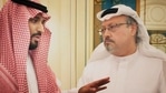 This image released by Briarcliff Entertainment shows Saudi Crown Prince Mohammed bin Salman, left, with journalist Jamal Khashoggi in a scene from the documentary "The Dissident."(AP) This image released by Briarcliff Entertainment shows Saudi Crown Prince Mohammed bin Salman, left, with journalist Jamal Khashoggi in a scene from the documentary "The Dissident."(AP)
