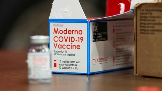 Moderna has been aiming to ramp up production of the vaccine, its first and only revenue-generating product.(REUTERS)