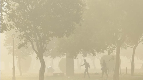 A view from Rajpath, near India Gate in New Delhi on February 18. (HT file) A view from Rajpath, near India Gate in New Delhi on February 18. (HT file)