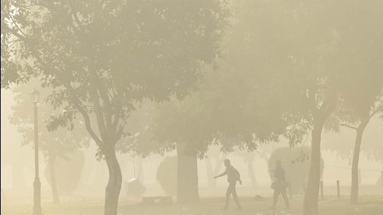 A view from Rajpath, near India Gate in New Delhi on February 18. (HT file) A view from Rajpath, near India Gate in New Delhi on February 18. (HT file)