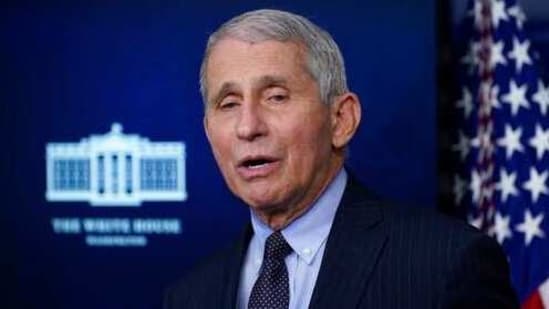 Fauci says the vaccines distributed in the US “clearly can take care of that particular strain.”(AP)