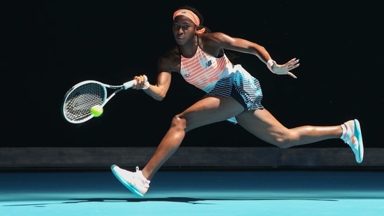 Coco Gauff of the US (AFP)