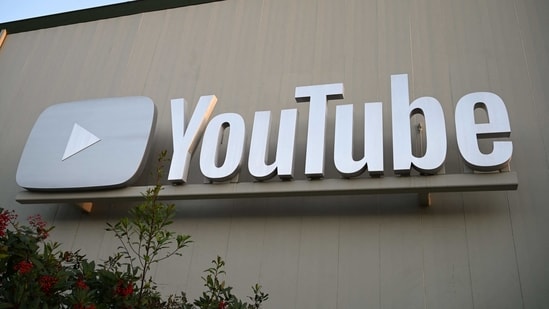 An exterior view of the YouTube Space in Los Angeles, California.(AFP)