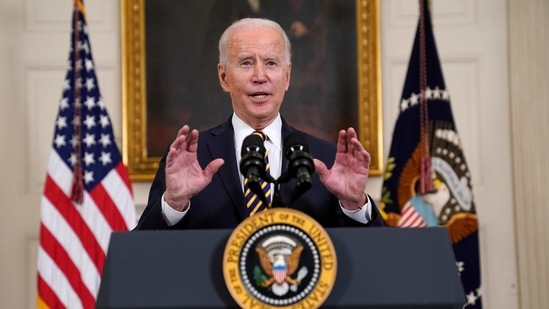The executive order, Biden told reporters on Wednesday is about making sure that the country can meet every challenge it faces in this new era - pandemics, but also in defence, cybersecurity, climate change, and so much more.(AP)