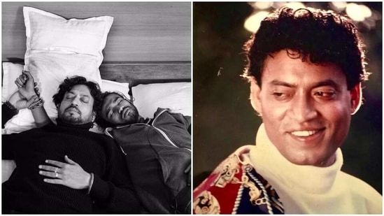 Babil has been posting old pictures of his father, Irrfan Khan on Instagram.